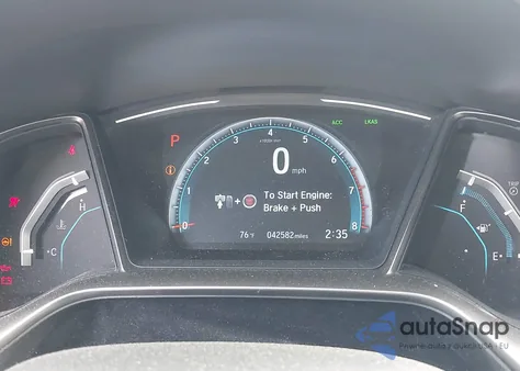 2020 Honda Civic Ex-L из США, поврежденный, VIN SHHFK7H85LU216549